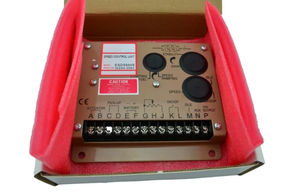Régulateur de vitesse électronique pour générateur diesel ESD5500E – Image 3
