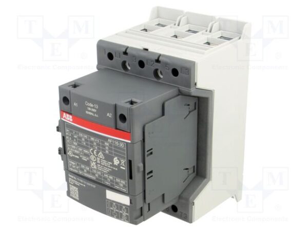 Contacteur ABB 55KW 116A 3P AF116301114 380V AC DC Référence 1SFL427001R1411 ABB