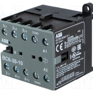 Mini Contacteur 4KW 24VDC 3P+NO ABB BC6-30-10-01 ABB