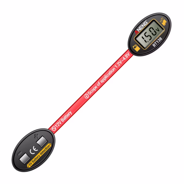 Testeur de Batterie Numérique BT138 – Indicateur Universel de Capacité pour Batteries 18650 / AA / AAA / 9V – Image 3