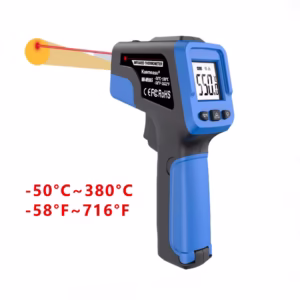 Thermomètre Infrarouge KM-M380S – Thermomètre Laser Professionnel sans Contact