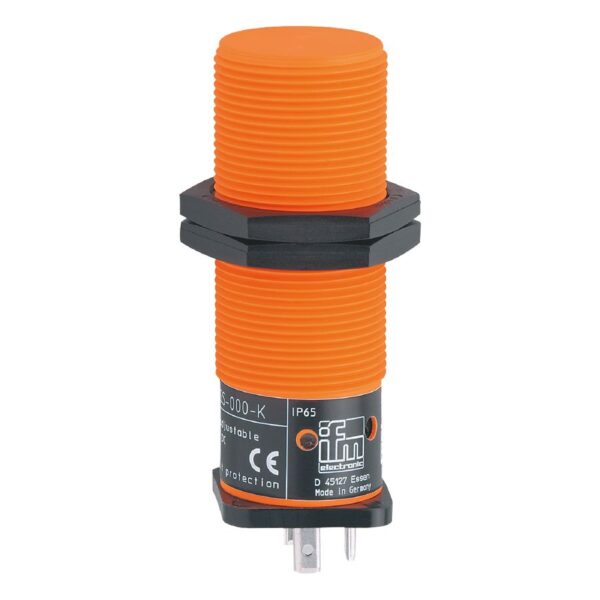 Détecteur capacitif IFM 24VDC M30 L92mm IP65 3 fils KI5038 - Température -25 à 70°C