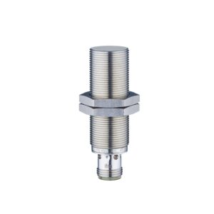 Détecteur inductif IFM M18 8 mm modèle IGS290 PNP longueur 60 mm