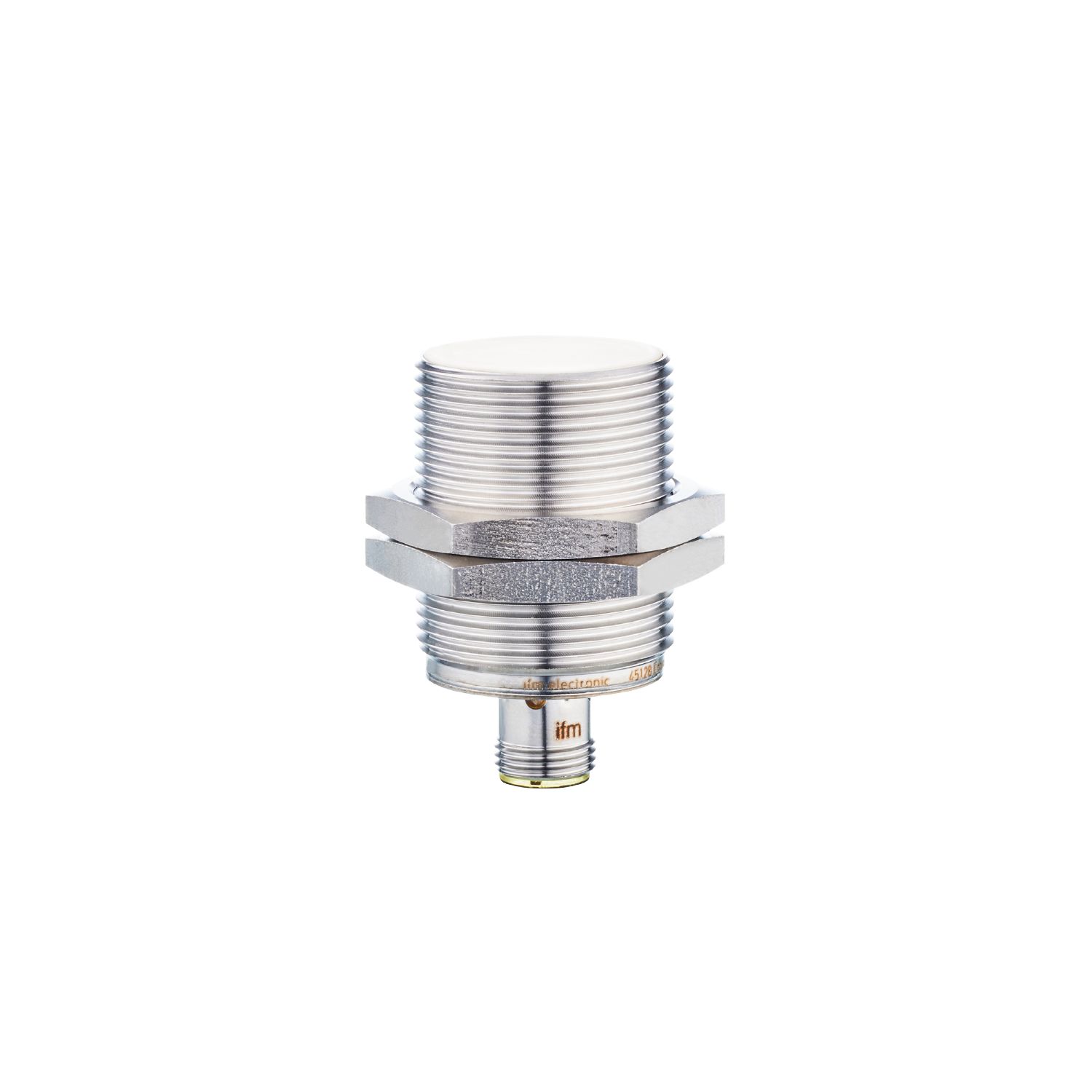 Détecteur inductif IFM M30 L50mm PNP IIT205 pour porte 14 mm