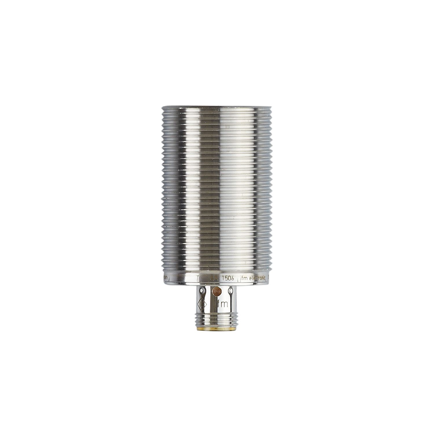 Détecteur inductif IFM M30 portée 15mm L60mm noye NO PNP référence IIS282