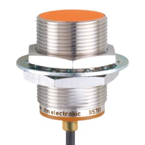 DEtecteur inductif M30 L 45 mm Porte 15 mm NOYE no 24VDC PNP IP 69 Température -40...85 °C Fréquence 100 Hz IFM