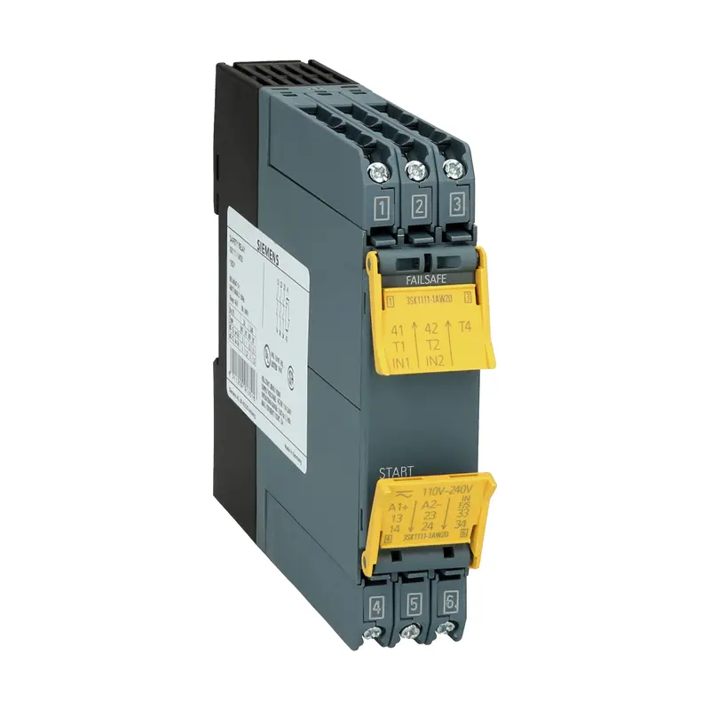 Relais de sécurité Siemens 3SK1111-1AW20 pour protection des machines Siemens