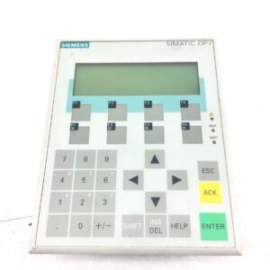 Opérateur Siemens 6AV3 607-1JC00-0AX1 - Contrôleur de Processus SIEMENS SIEMENS