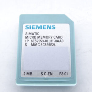 Siemens Carte Mémoire S7-300 2MB 6ES7 953-8LL31-0AA0 Carte Mémoire Siemens 2MB Siemens