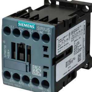 Contacteur Siemens 3kw 3ph 24VDC Référence 3RT2015-1BB41 Siemens