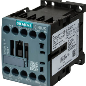 Contacteur Siemens 24VDC Mini 3P 4kW 1NO Contacteur Siemens 4kw Référence 3RT2016-1BB41 Siemens