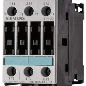Contacteur Siemens 4KW 220V AC Tripolaire Référence 3RT1025-1A-4 Siemens