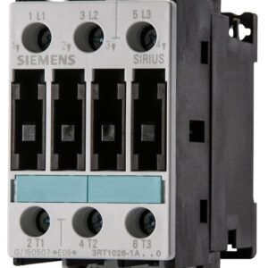 Contacteur Siemens 11KW Tripolaire AC-3 24V Référence 3RT1026-1A Siemens
