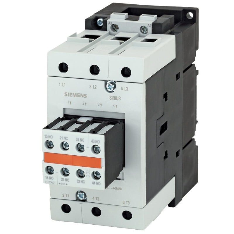 Contacteur Siemens D80 220VAC 3P Référence 3RT1045-1AP04 Contacteur Siemens 220VAC Siemens