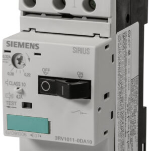 Disjoncteur Siemens 0.22-0.32A Référence 3RV1011-0DA10 Disjoncteur Siemens 0.32A Siemens