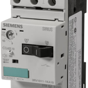 Disjoncteur Siemens 12A 3RV1011-1KA10 pour Protection Moteur et Sécurité Siemens