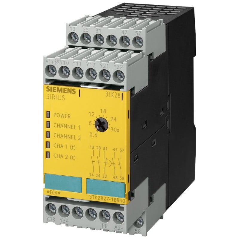 Relais de sécurité Siemens 3TK2827-1BB41 pour protection électrique fiable Siemens