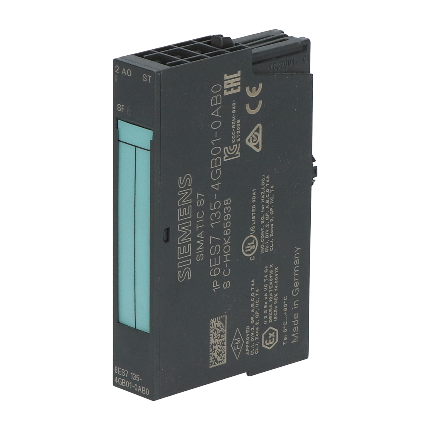 Module Analog Siemens 2AO ET200S S7 300 Référence 6ES7135-4GB01-0AB0 Siemens