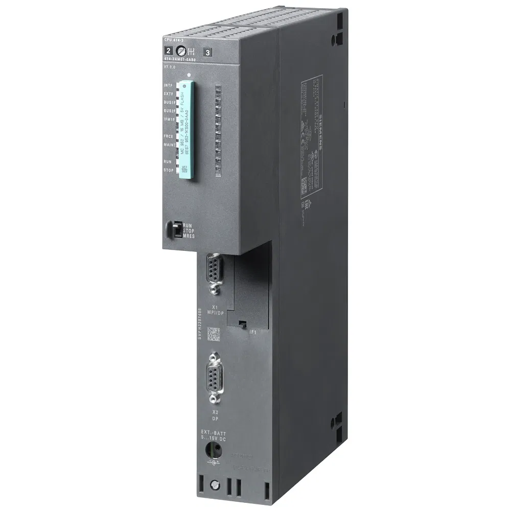Processeur Siemens S7 400 6ES7 414-3XM07-0AB0 pour Automatisation Industrielle Siemens