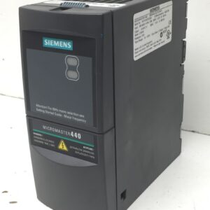 Variateur Siemens Micromaster 440 0.55kW 380V Référence 6SE6440-2UD15-5AA1 Siemens