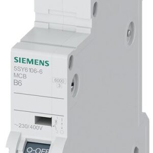Disjoncteur Siemens 6A 5SY6106-7 Pro