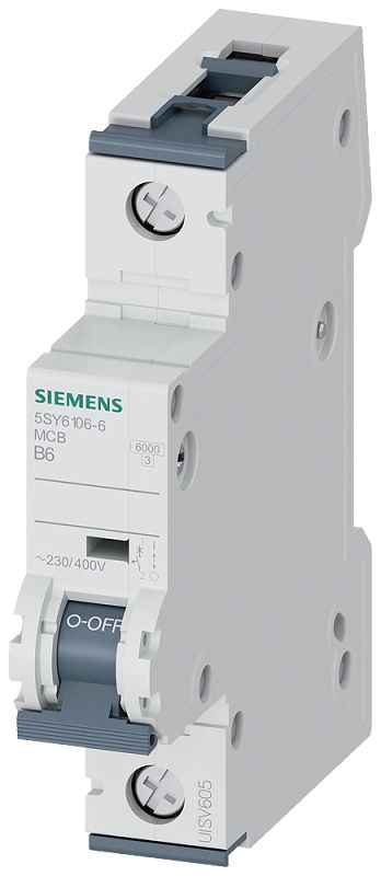 Disjoncteur Siemens 6A 5SY6106-7 Pro