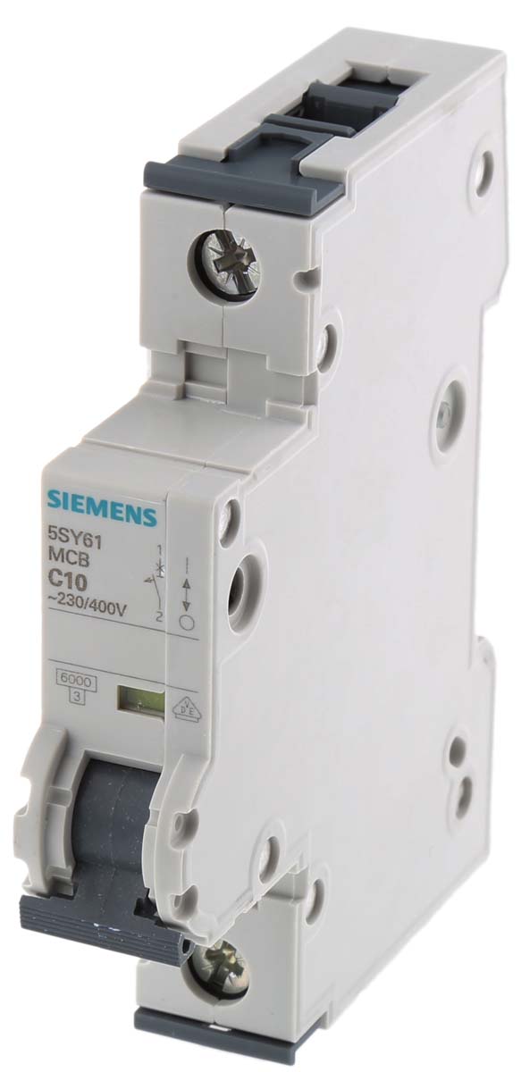 Disjoncteur Siemens 10A 230V 10kA 1P C Référence 5SY6110-7 Siemens