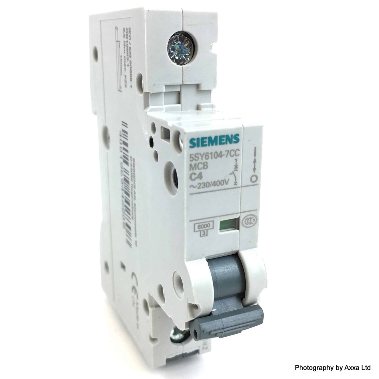 Disjoncteur Siemens 10kA 1P C 4A 230V Référence 5SY6104-7 Siemens