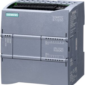 Siemens CPU 1212 C S7 1200 DC/DC/RLY - Module de Contrôle CPU Siemens S7 1200 Siemens