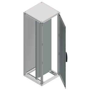 Armoire Cellule Extensible Type SF 2000x800x800 1 Porte avec Platine et Support Latéral / Horizontal & Chassis Schneider Electric