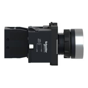 Bouton Poussoir avec Voyant Vert 220VAC Schneider