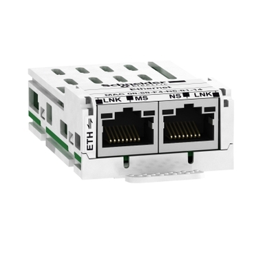 Carte electronique Schneider option Ethernet TCP IP ATV32 LXM 32 VW3A3616