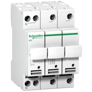 Porte fusible Schneider 25A 3P 10x38 Référence A9N15658 - Performance et Sécurité