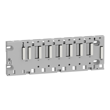 RACK 6 POSITIONS SCHNEIDER M340 BMXXBP0600 système de rangement professionnel