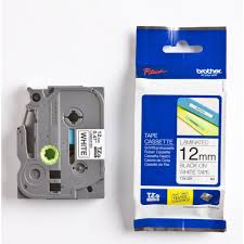 Ruban Étiqueteuse Schneider TZ231 12mm Noir sur Blanc Ruban Étiqueteuse Schneider