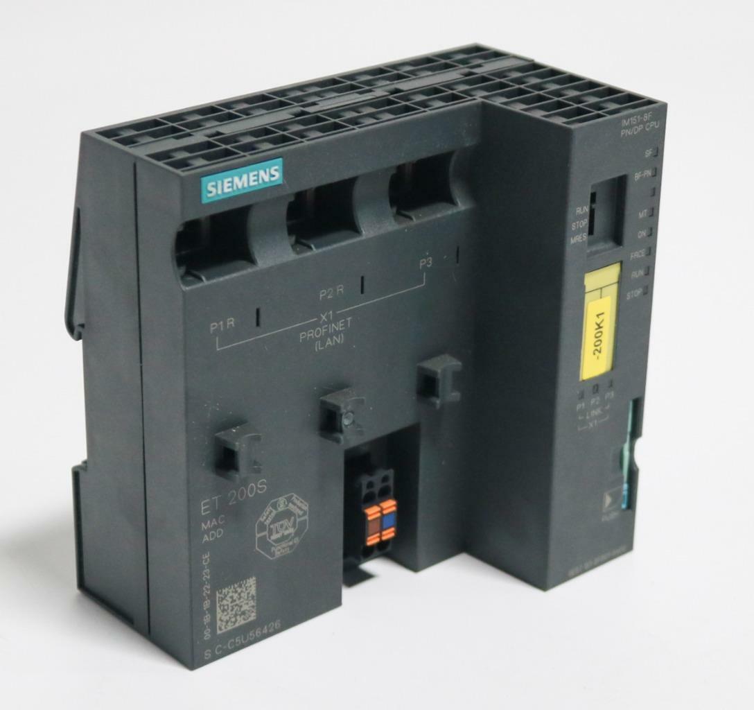 CPU Siemens ET200S 6ES7151-8FB01-0AB0 Module de Contrôle Automatisé Siemens