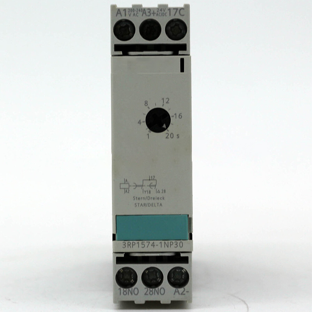 Relais Temporisé Siemens 220V AC 20 sec Modèle 3RP1574-1NP30 Siemens