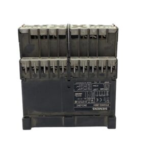 Contacteur Siemens 4kW 3P AC-3 440V 4kW 2NO 2NC Bobine 24Vdc Référence 3TD2002-2BB4 Siemens