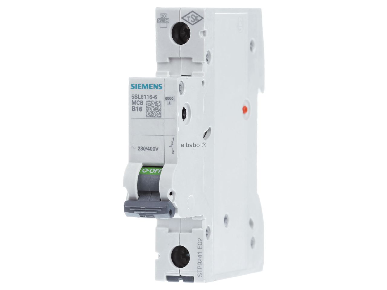 Disjoncteur Siemens 1P 16A B 5SL6116-6 - Disjoncteur Siemens 16A Siemens