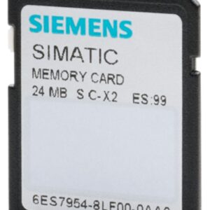 Siemens SIMATIC S7 Mémoire S7 Siemens 24MB pour CPU S7-1x00 et SINAMICS 6ES7954-8LF04-0AA0 Siemens