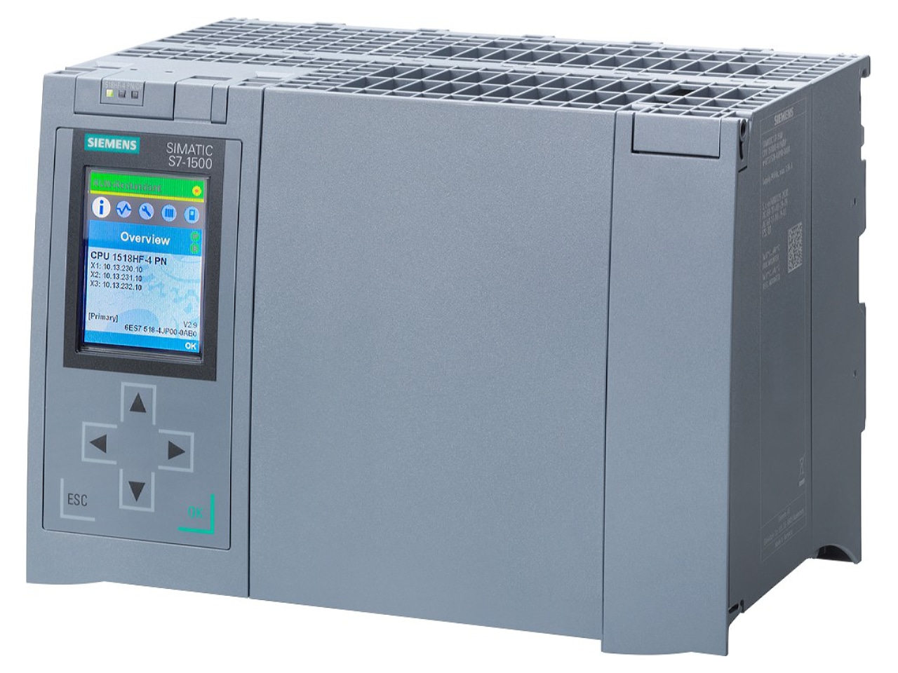 CPU Siemens S7 1500 Référence 6ES7 518 4JP00 0AB0 Performance Élevée Siemens