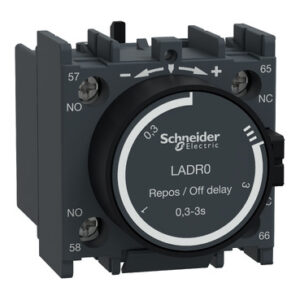 Temporisateur Schneider 3s REPOS 0.1-3s Off DEL Référence LADR0